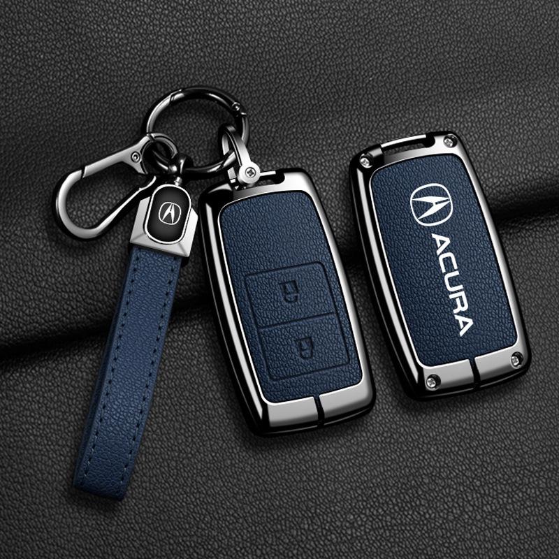 Металлическая ключница GAC Acura для CDX/RDX/MDX/NSX/TL/XL - Персонализированная защита с полным покрытием и пряжкой высокого класса