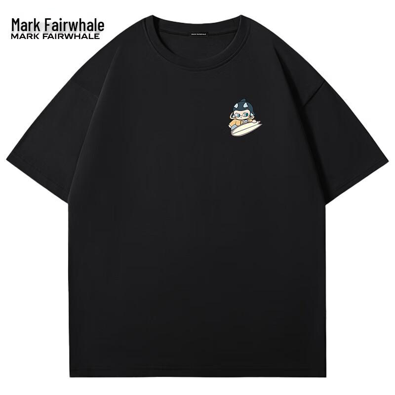 Mark Fairwhale Мужская модная свободная футболка с коротким рукавом
