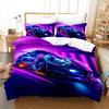 Sports Car Luxury Bedding Set Down Duvet Bedroom Bed Cover Single and Double King Size Quilt Cover Home Textiles 2/3pcs