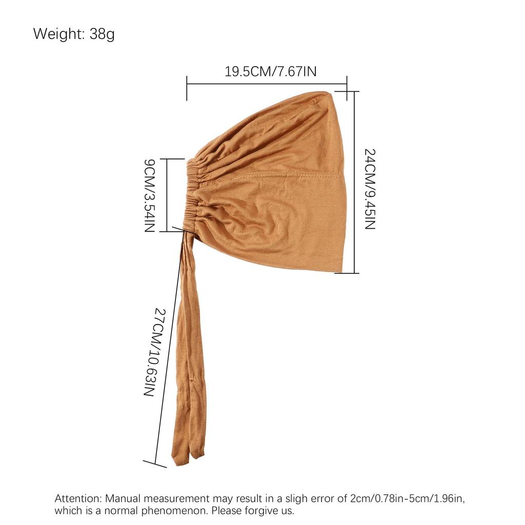 Премиальная мерсеризованная хлопковая регулируемая эластичная шапочка для волос