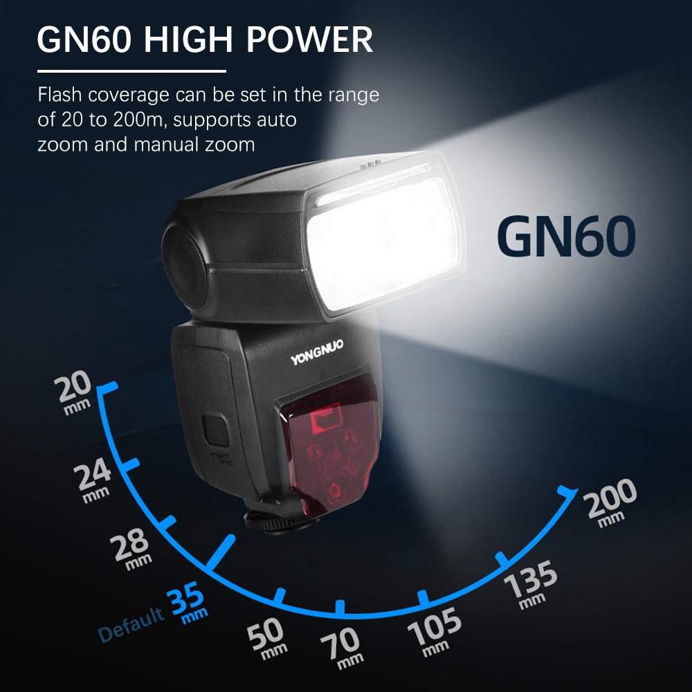 YONGNUO YN685EXRF Вспышка для онкамеры Master-Slave Speedlite GN60 TTL 1/8000 с HSS 2 с с переработкой