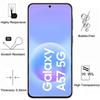 Coque pour Samsung Galaxy A57 5G et 2 Verres Trempé - Portefeuille Noir Rabat Clapet Aimanté Rangement Cartes Phonillico®