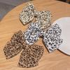 Korean Leopard Print Bow Hairpin – Stylish Adult Headpiece