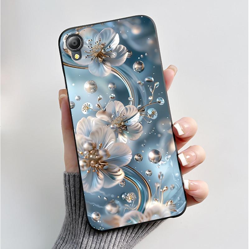 For Asus ZenFone Live L1 L2 ZA550KL Soft Case Fashion Butterfly Flower Black Silicone Phone Casing Asus X00RD ZA550KL Back Cover