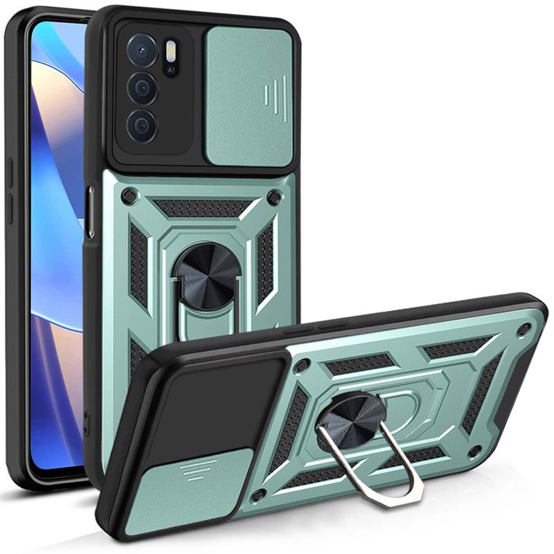 Для Oppo A16 6.52 чехол автомобильный магнитный кольцо противоударный бронированный чехол для телефона Oppo A16s A 16 S OppoA16 CPH2269 подставка держатель чехол