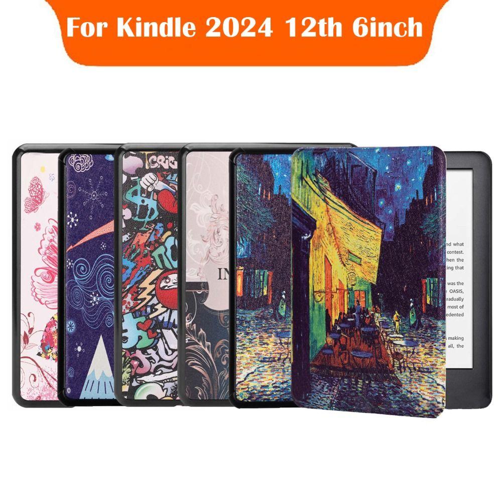 Чехол для электронной книги Kindle Basic 2024/2022 с функцией автоматического перехода в спящий режим/пробуждением, 11-е поколение