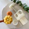 Форма для лунного кекса 'Тыква' DIY Ручная Прессовка Форма для Лунного Кекса из Мастики с Штампами