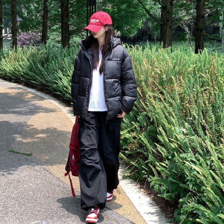 2025 Men's and Women's Padded Jackets Thickened Winter New Korean Version Loose Student Couple Padded Jacket