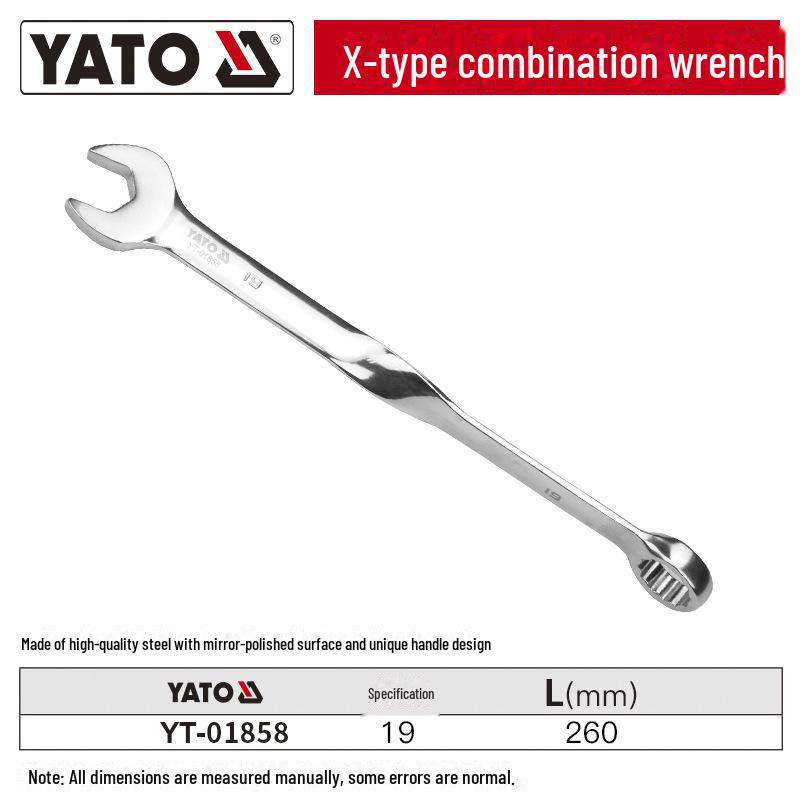 Yiertuo X-Shaped Dual-End Plum Blossom Wrench for Scaffolding Workers