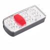 2PCS 1 Set 12V LED Car Truck Trailer 5 Functions Tail Light Rear Stop Brake Light Signal Lamp 35cm 5 Core Cable Caravan Lorry