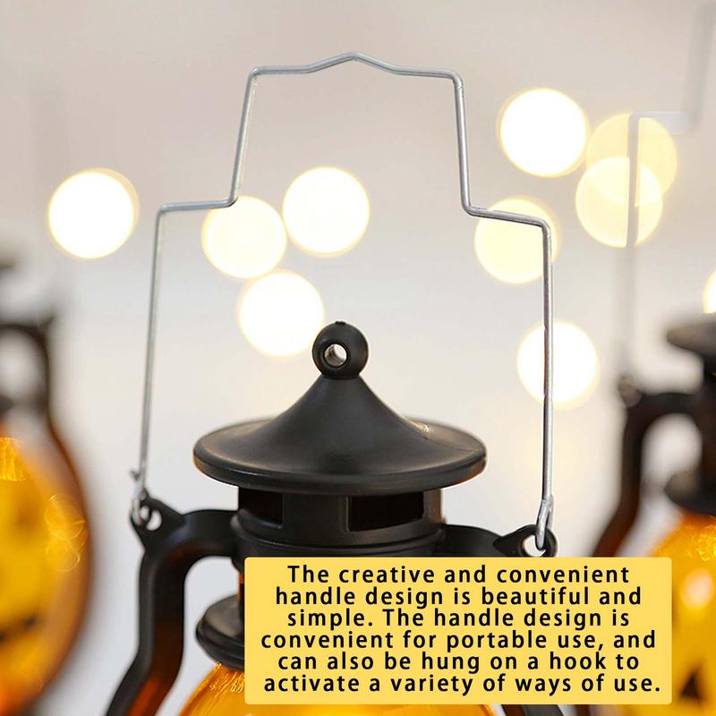 Светодиодные тыквенные фонари Прочные мерцающие тыквенные фонари на батарейках Тыквенный фонарь для садового ландшафта