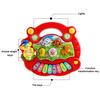 Детская музыкальная игрушка со звуками животных, детская фортепианная клавиатура, электрический мигающий музыкальный инструмент, развивающие игрушки для детей