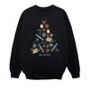 Friends Girls Christmas Tree Sweatshirt