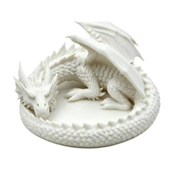 Фантастическое Существо Фигурка 3D Печатный Дракон Поднос для Украшений, Свернутая Чаша для Ключей, Настольный Органайзер-Украшение для Серёг Ожерелий, Креативный Декор