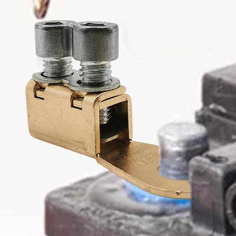Battery Terminal Connectors Pure Copper Post Terminals Battery Cable Ends Junction Block with Hexagonal Wrench Cable Connectors