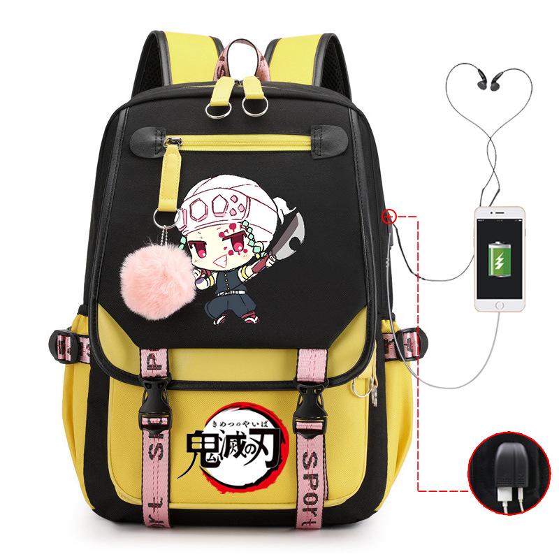 Истребитель демонов стол истребления призраков школьный рюкзак для ученика средней школы ученик начальной школы ученик средней школы