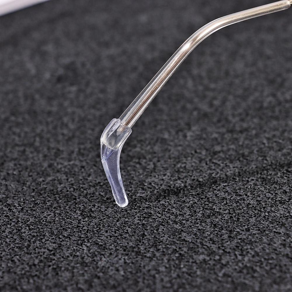 10pairs Grip Eyeglasses Eyewear Glass Accessories Silicone Anti Slip Transparent Ear Hooks