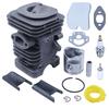 39mm Cylinder Piston Bearing Kit For Husqvarna 240 236 235 236E 240E Chainsaw 545050417 Carb Muffler Gasket Air Fuel Filter Line