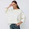 Long-sleeved Loose Hollow Hook Flower Pullover Sweater Versatile Fashionable Warm Shawl Large Size Sweater Thin Sweater For Women