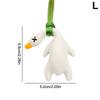 S/L Funny Color Changing Swing Goose Roasted Color Change Duck Car Ornament Auto Decoration Duck Rear View Mirror Accessories