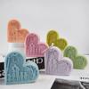 Формы для изготовления свечей Relief Love, формы для изготовления гипсовых мыльных сердечек, силиконовые формы для самостоятельного изготовления романтических подарков на День святого Валентина для влюбленных, свадебного декора