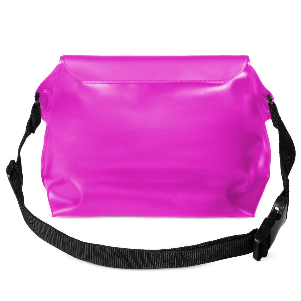 Hurtel Water-Resistant Pink Crossbody Waist Pack
