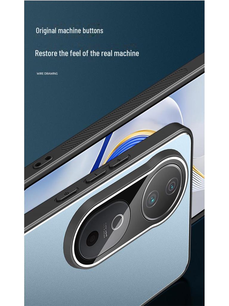 Чехол Vivos19 Pro Frosted Anti-Fall с пленкой для линз