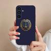 Чехол для телефона 'Закон Судья Справедливость Адвокат' для Samsung S25,24,21,22,23,S30,Ultra,S20,Plus,Fe,Lite,Note,S10,S9, Черный Мягкий
