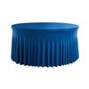 Round Tablecloths,High-Density Black Polyester Covers, Wrinkle Resistant,for Dining,Banquets, Buffet Parties,Wedding Table Cloth