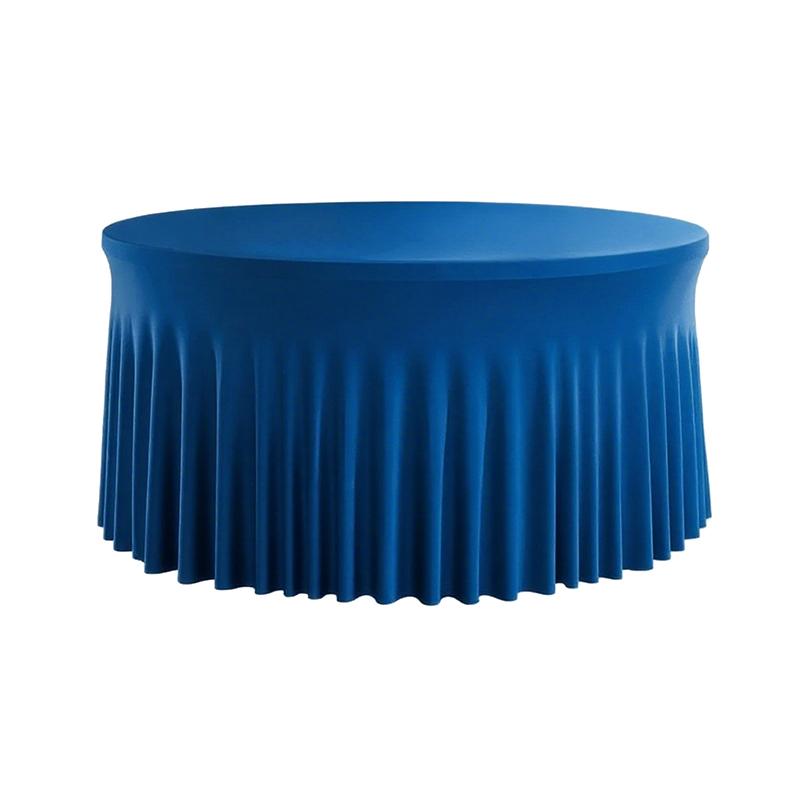 Round Tablecloths,High-Density Black Polyester Covers, Wrinkle Resistant,for Dining,Banquets, Buffet Parties,Wedding Table Cloth