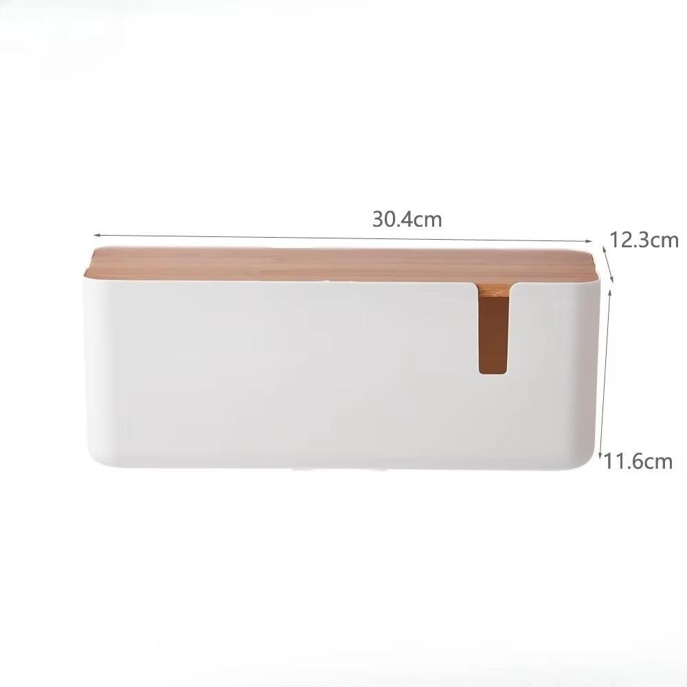 Multifunction Cable Management Box Plastic Plug-in Board Case New Desktop Storage Box