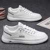Весенняя мужская обувь новая дышащая маленькая белая обувь мужская трендовая универсальная платформа спортивная обувь повседневная обувь для скейтборда модная обувь