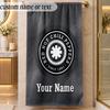 Beach TowelRed Hot Chili Peppers Custom Name Text Personalized Soft Towel for Beach Pool Indoor Home Decor Gift