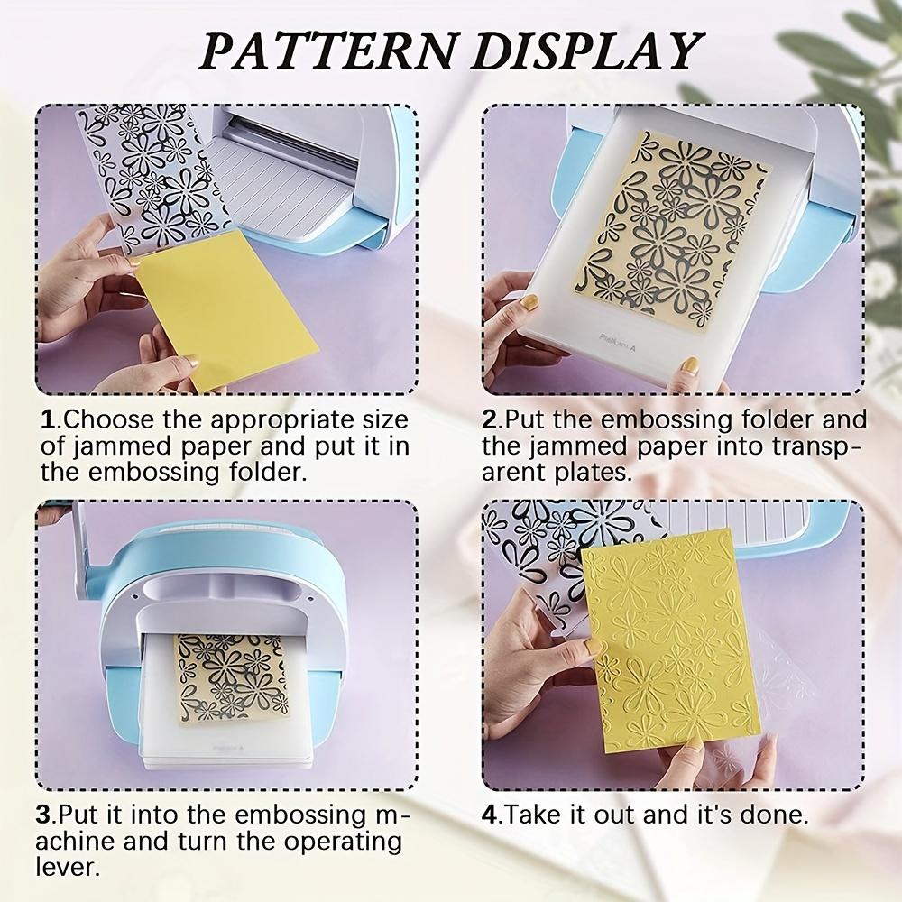 1 шт. Пластиковый 3D тиснительный шаблон-папка для DIY скрапбукинга, бумажного творчества, изготовления открыток, декоративных бордюров