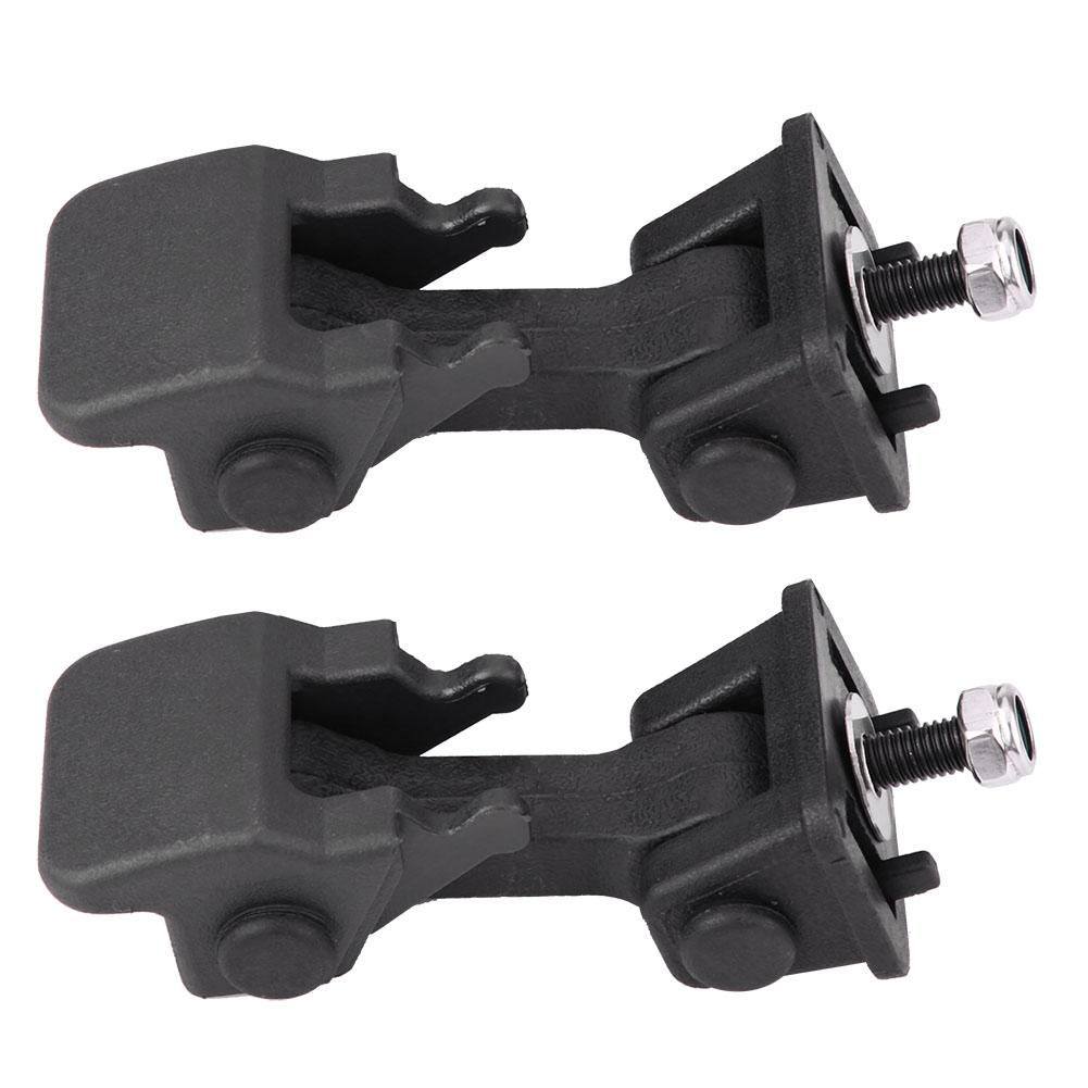 Pair Front Hood Latch Safety Catch & Bracket for TJ 97-06