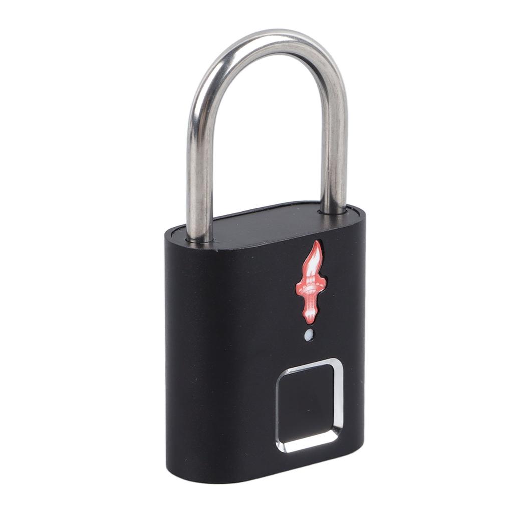 Smart Fingerprint Padlock 508DPI 360 Degrees Recognition Sensitive Security Lock for Luggage Travel