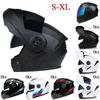 Флип-ап мотоциклетный шлем Мотоциклетный модульный мотоциклетный шлем с двумя объективами для мотокросса Мотоциклетный шлем аварийный полный шлем Casco Moto Casque