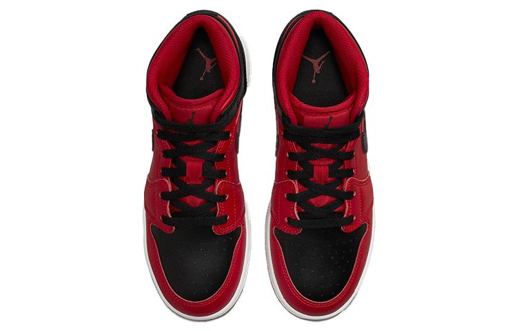 Jordan 1 Mid Reverse Bred 2021 GS 554725-660