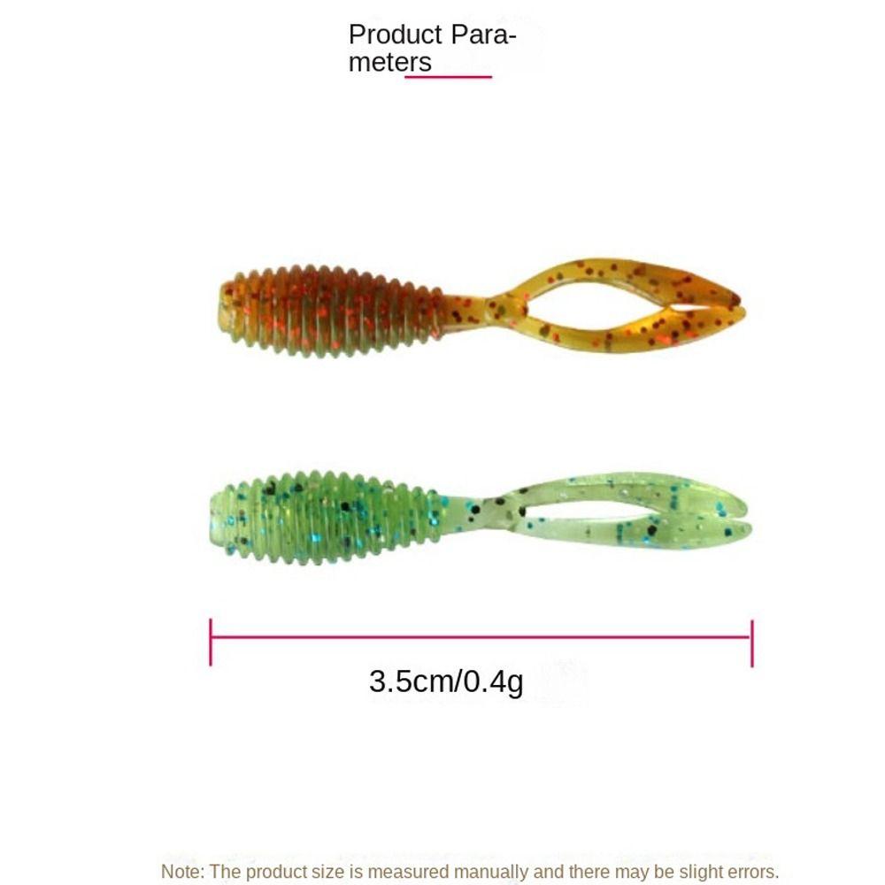 20 шт. приманка-червь с двойным хвостом, силиконовые джиги, воблер, рыболовные принадлежности, мягкая приманка-червь, морская рыбалка