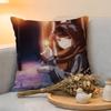 Cushion Cover KKomi Cant Communicate  Linen  SkinFriendly Soft Decorative Case for Sofa Home Decor Pillow cover