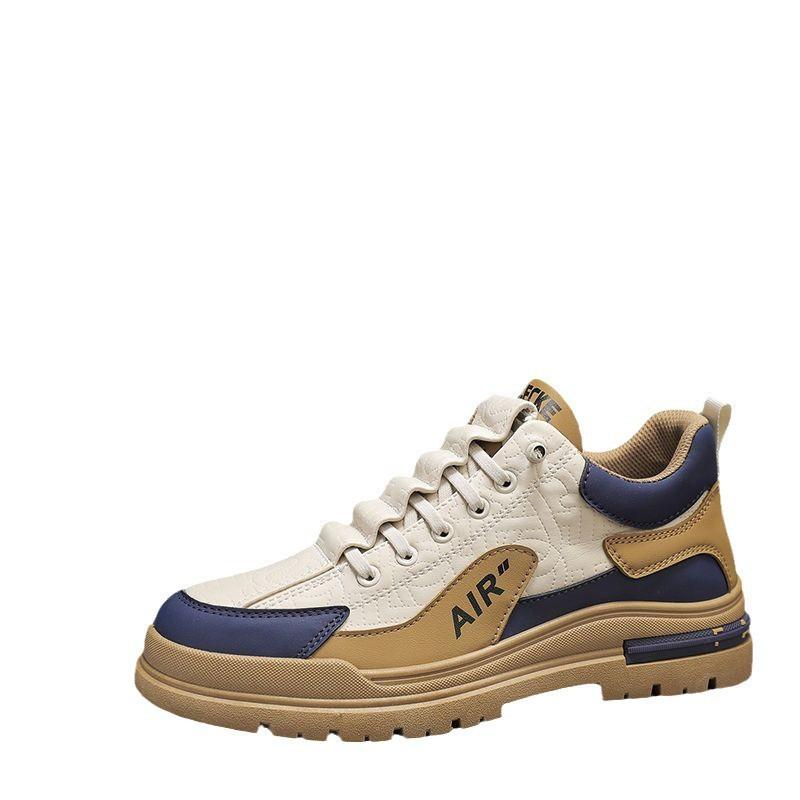 Мужская обувь осень и зима новая универсальная мужская кожаная поверхность водонепроницаемая повседневная для бега мужская спортивная обувь мужская обувь