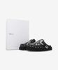Toga [Toga Pulla] Eyelet Metal Sabo Slide - Black / Aj1058Black