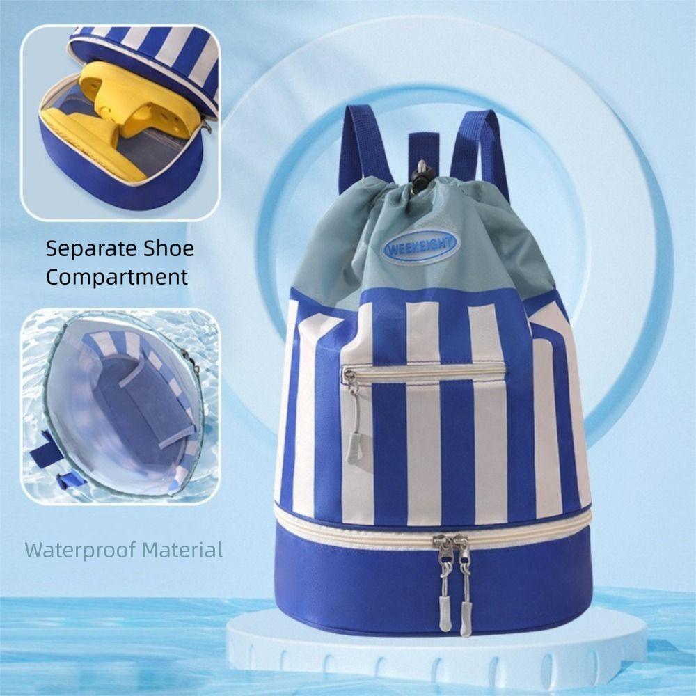 Large Capacity Children's Swimming Backpack Lightweight Beach Backpack Toiletry Storage Bag  Beach