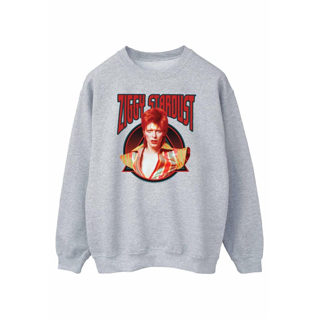 David Bowie Womens/Ladies Ziggy Stardust Sweatshirt