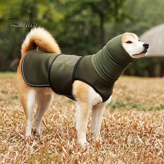 Жилет от тревоги для собак со светоотражающими полосками, регулируемая успокаивающая рубашка для собак, дышащий успокаивающий костюм для маленьких, средних и больших собак