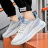Fashion Trendy Men Running Shoes Platform Strap Outdoor Training Soft Sole Comfortable Shock Absorption Jogging Casual Men's Shoes