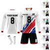 Personalised Shirts Kit Mens Girls With Name Number Custom Football Jerseys For Boys Training Suit