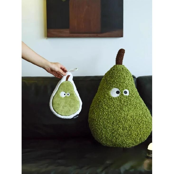 Duck Pear Hand Towel Hanging Style Cute Double-layer Thickened Soft Absorb Water Home Kitchen and Bathroom Children's Hand Towel