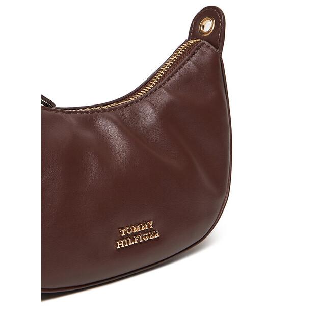 Сумка Tommy Hilfiger Tommy Hilfiger Moon Leather Mini Crossover AW0AW17466 коричневый