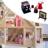 5x 1/6 1/12 Espresso Set Model Pretend Playset Doll House Furniture Realistic Kitchen Appliance for